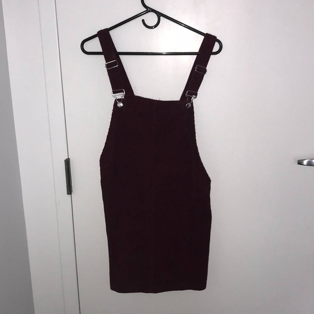 Corduroy Overall Dress